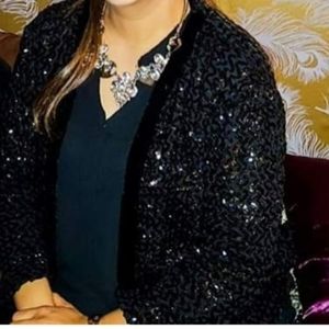 Sequin jacket
